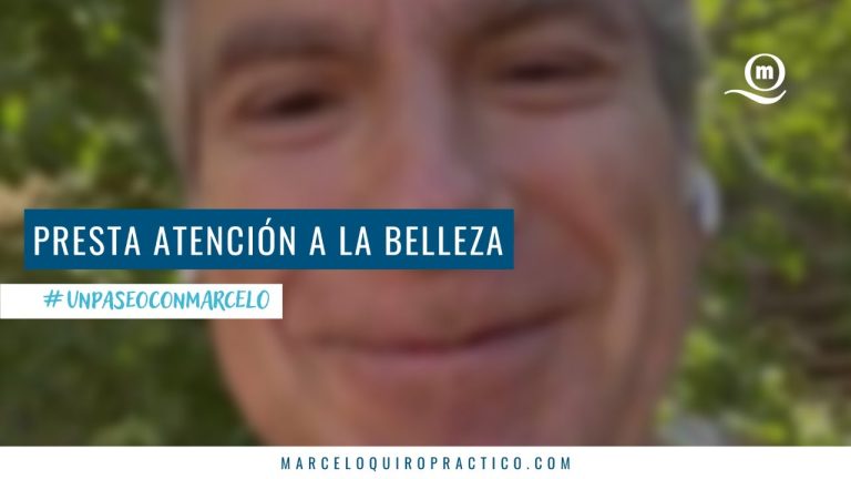 Un Paseo Con Marcelo | Estar bien también se entrena